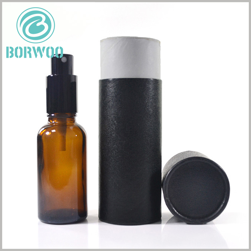 10 ml essential oil black tube packaging boxes wholesale