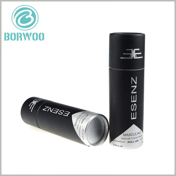 10 ml essential oil tube packaging with silver logo