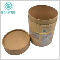 1000g culinary salt kraft tube packaging, kraft paper tube packaging is very popular, representing pure natural and environmentally friendly