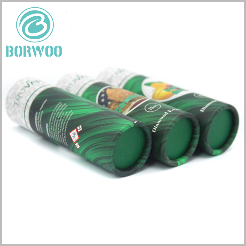 15 ml green essential oil tube packaging box with lid