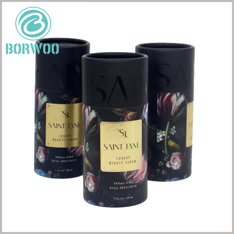 30ml CBD essential oil packaging boxes with brozing logo.getting a high-end impression of the brand,Increased brand value and product value