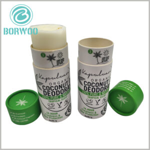 3Oz paperboard deodorant packaging with push up