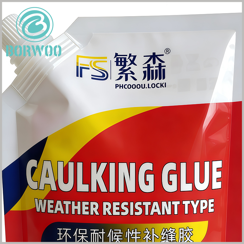 Bulk 500g Reusable Leakproof Spout Pouch for Construction Caulk