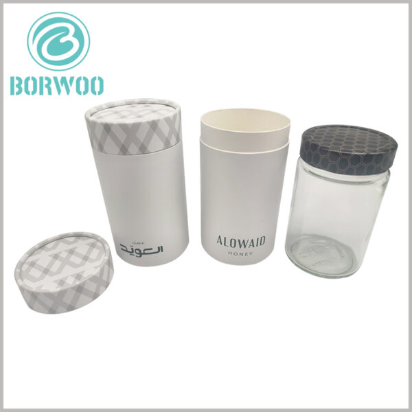 500g honey jar packaging tube box