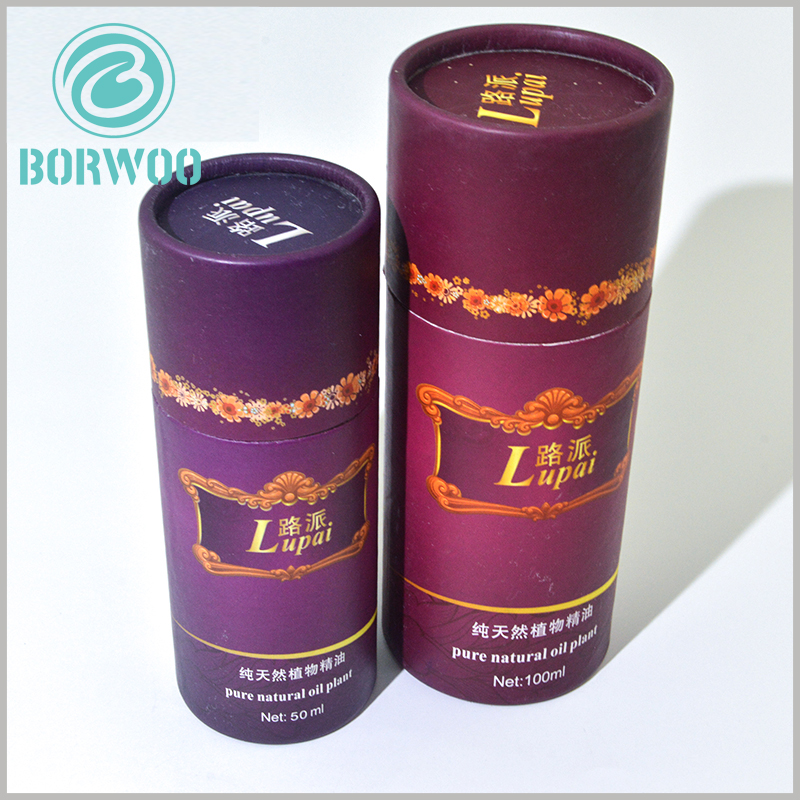 50ml & 100ml essential oil tube packaging boxes wholesale
