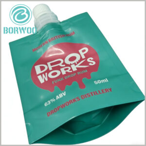 Best 50ml Rum Runner Pouches with spout in Bulk | Leak-Proof Cruise Flasks