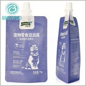 70g Spout Pouch for Pet Treats: Food-Grade, Leak-Proof Packaging Solutions