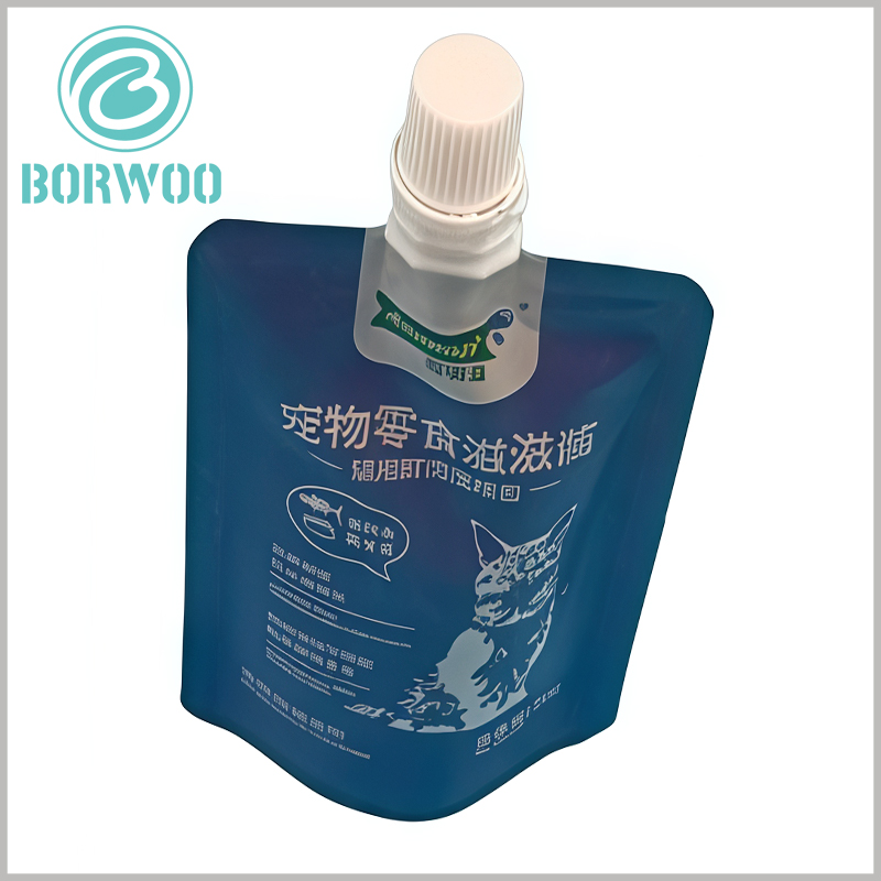 Eco-Friendly 70g Spout Pouch: Compostable Packaging for Pet Liquid Treats