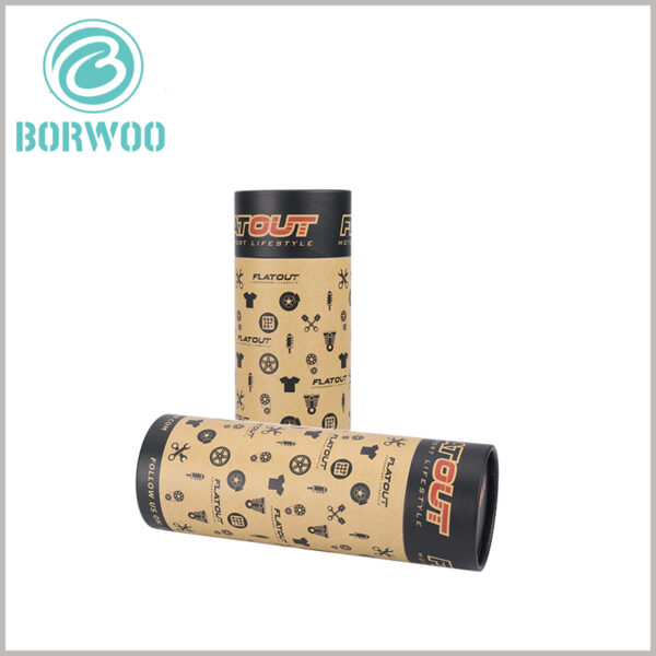 Abstract design for small paper tubes packaging.Creative design impresses consumers