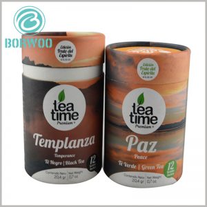 Tea packaging boxes