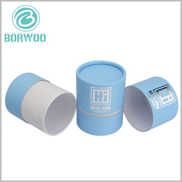 Attractive cardboard tubes packaging for skin care boxes.The design is simple, the packaging mainly reflects the brand LOGO and brand value.