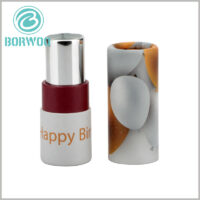 Attractive empty paper tubes lipstick packaging boxes wholesale.New and creative, it is made with very high end materials