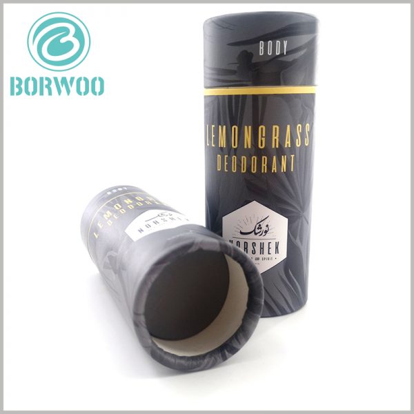 Biodegradable deodorant push tubes packaging.It can be pushed up from the bottom and has a good sliding effect inside, which is more conducive to the convenience of product use.