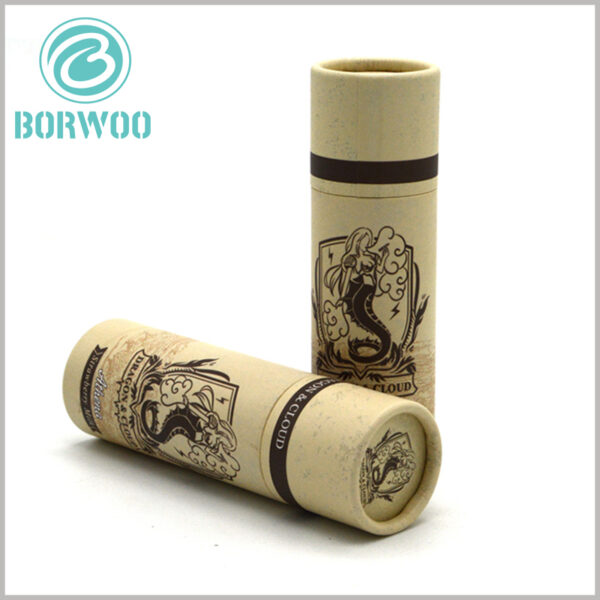 Biodegradable small cardboard paper tube packaging boxes wholesale.Customtube packaging boxes with logo wholesale