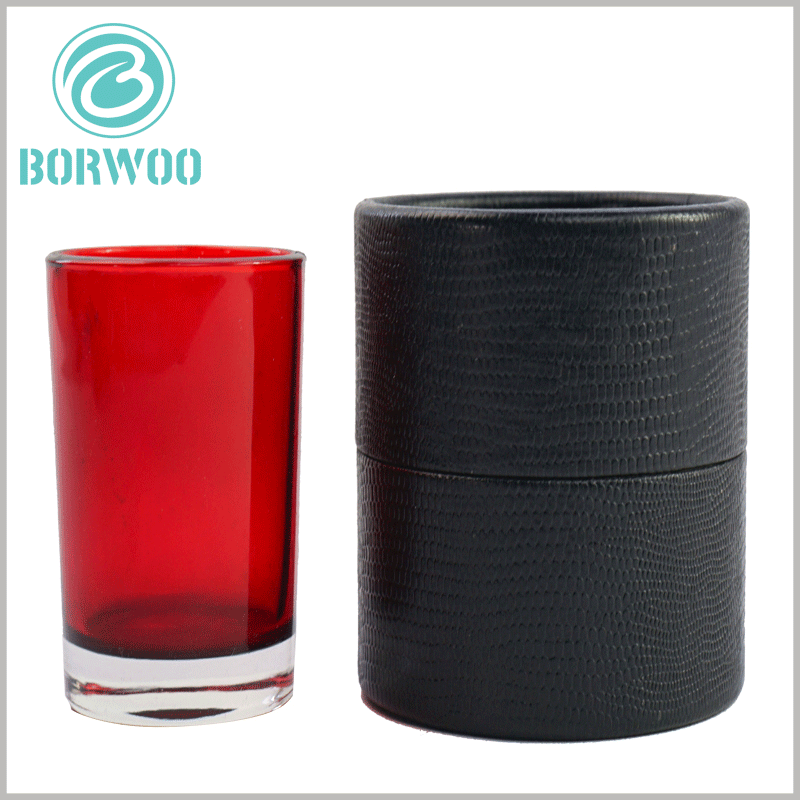 Black-cardboard-tubes-for-candle-boxes-packaging
