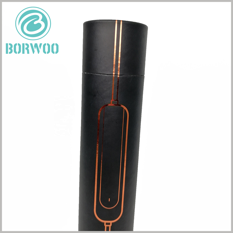 Black paper tubes for cable packaging.Is one of the best choices for 3C electronics packaging