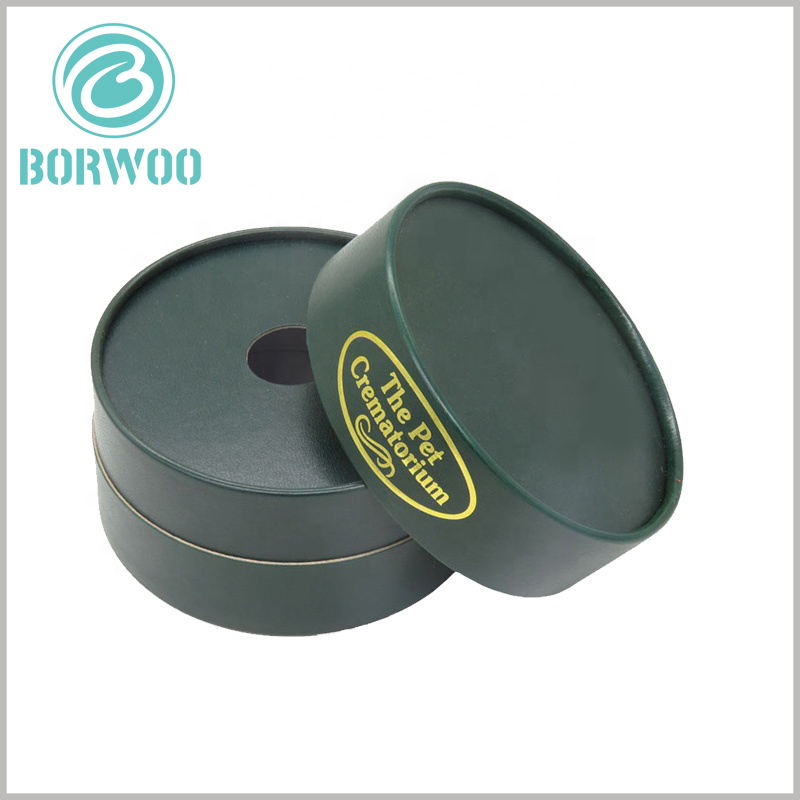 Black round cardboard tube packaging boxes with lids wholesale.This small paper tube is conducive to space saving, can reduce packaging manufacturing costs, and has a good display effect.