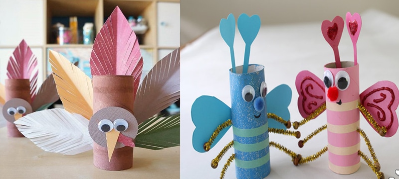 Cardboard tube packaging can be used as a girl's toy packaging,Low cost, but very attractive