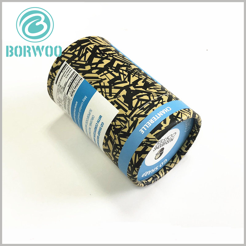 Coffee paper tube packaging boxes custom