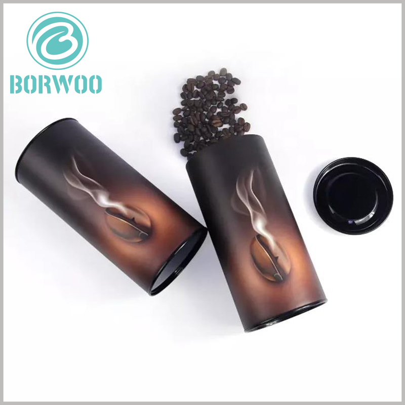 Creative Coffee food tube packaging with metal cap wholesale