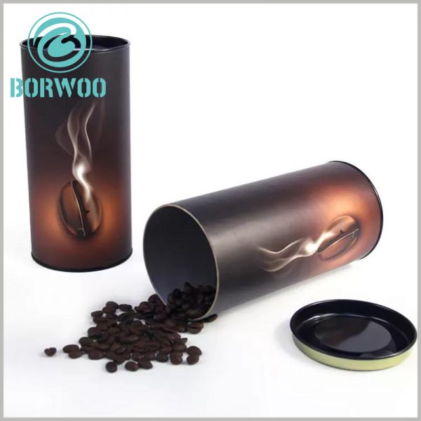 Creative Coffee tube packaging with metal cap