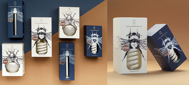 Creative electronic LED light packaging boxes design,Printed product packaging with a transparent window that allows consumers to intuitively understand the product