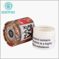 Creative beer bucket design custom paper tube packaging box