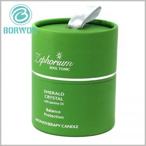 Creative cardboard tube boxes packaging for jasmine oil