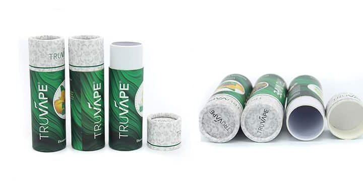 Creative cardboard tube packaging for essential oil Creative small cardboard 3D printing tube packaging for essential oil