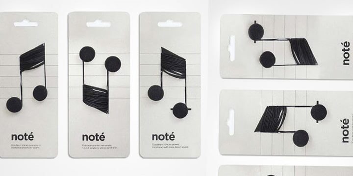 Creative earplug packaging card