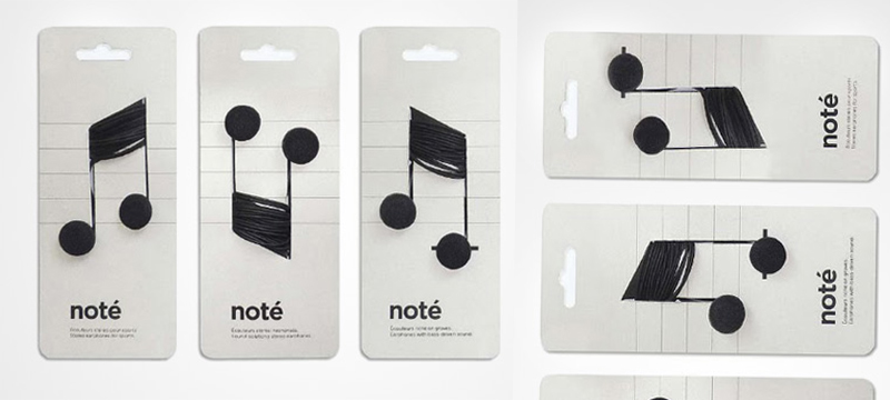 Creative earplug packaging card,Creative electronics packaging increases brand awareness