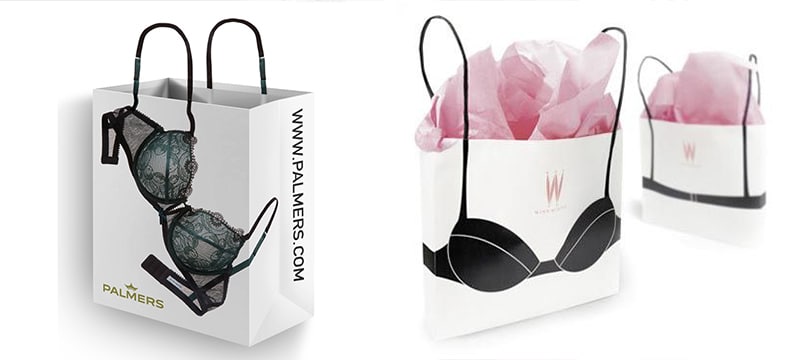 I believe that everyone will not reject this creative lingerie shopping bag, whether men or women will be attracted. That are like take a sexy underwear shopping, more people will be attracted No matter where you are