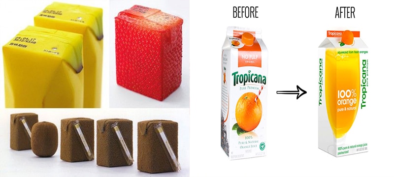 Creative packaging using products as design elements,Designing food packaging for bananas, strawberries, kiwis, etc. Everyone who sees these creative food packages will not forget and will spread themselves.