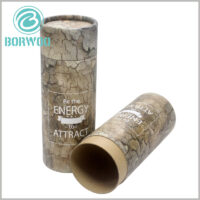 Creative paper tube packaging design.Using unique product packaging design is the best way to shape the brand image.