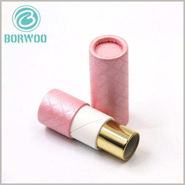 Creative paper tubes packagig for lipstick boxes.a moq of 500 pcs (5000 for lipstick base) and the unit price can be at the minimum 0.26 usd