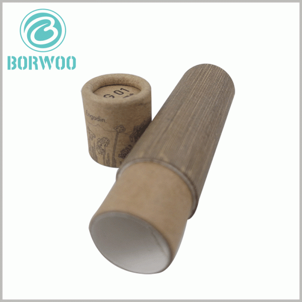 Creative small paper tube packaging boxes wholesale.Rolled into 400mm thick paper tube with 400g gray cardboard, the paper tube is durable and suitable for storing fragile products.