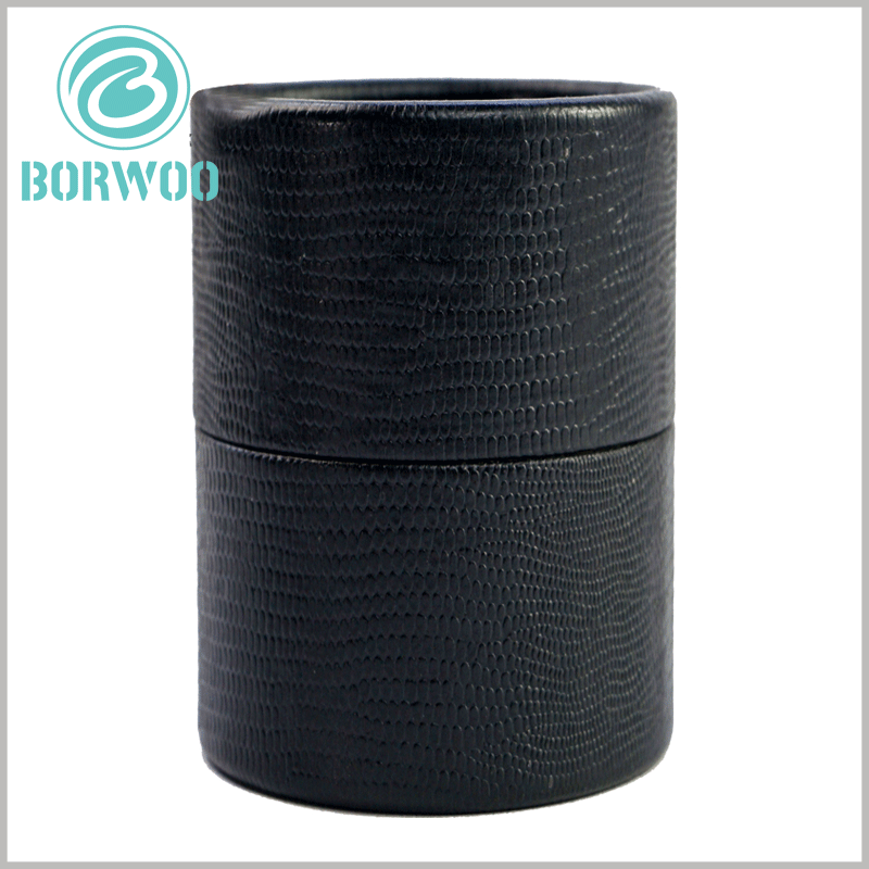 Custom-Black-cardboard-tubes-packaging-boxes-for-candle