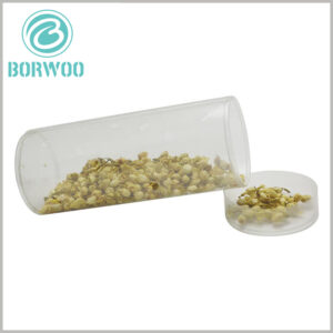 Custom Clear plasitc tube food packaging wholesale