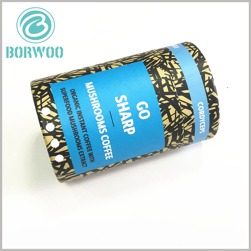 Custom Coffee paper tube packaging boxes