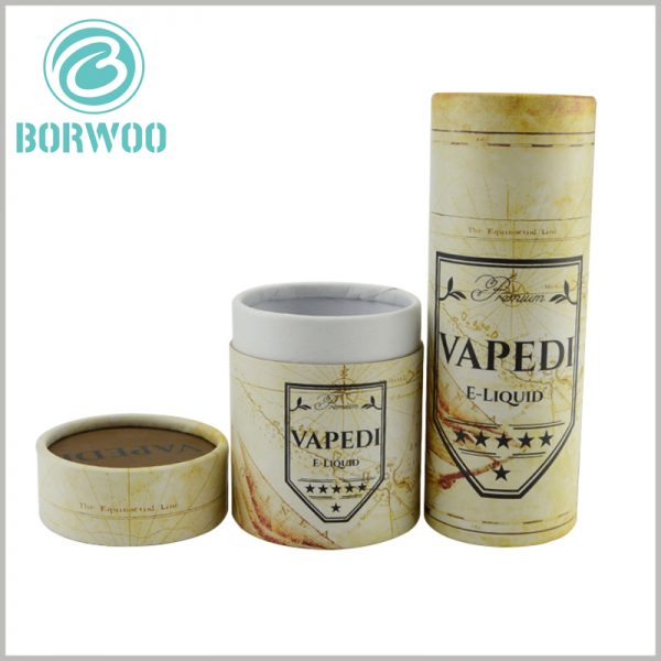 Custom Creative cardboard tube boxes for vape essential oil packaging
