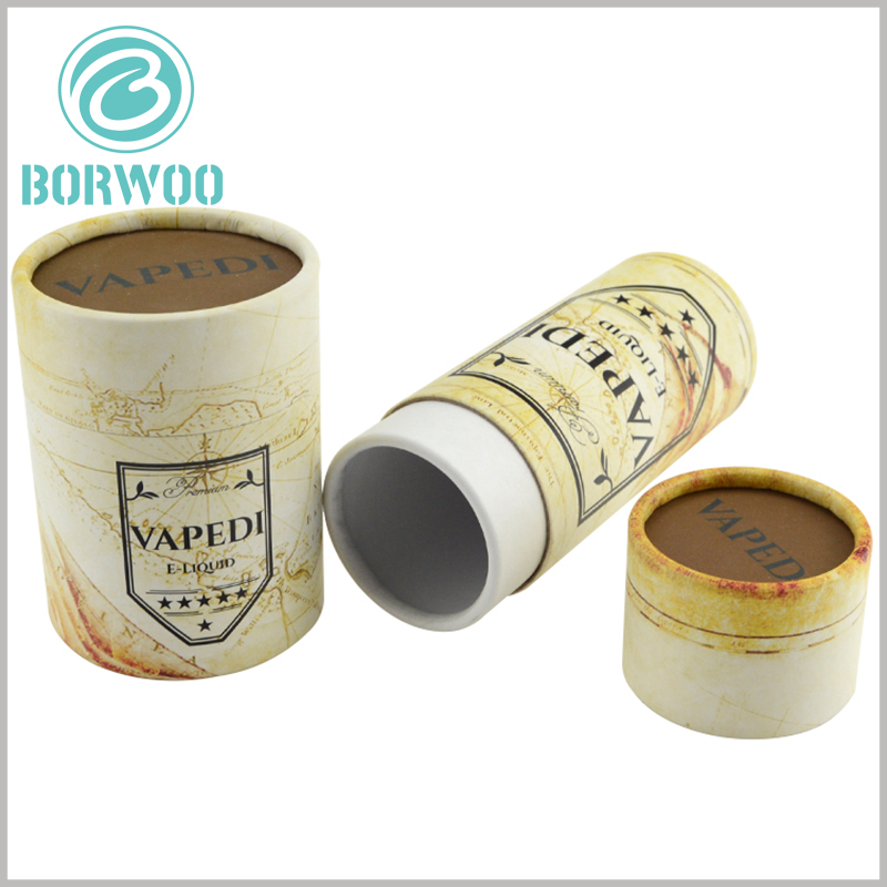 Custom Creative cardboard tube packaging for vape essential oil