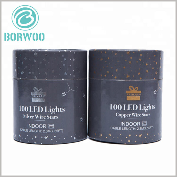 Custom Exquisite printed cardboard tube packaging for LED.dedicated for LED products is without doubt born for the purpose