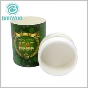 Custom Innovative style cardboard tube packaging wholesale .350 gsm white cardboard is the main raw material for food tube packaging, which improves the brightness of the packaging.