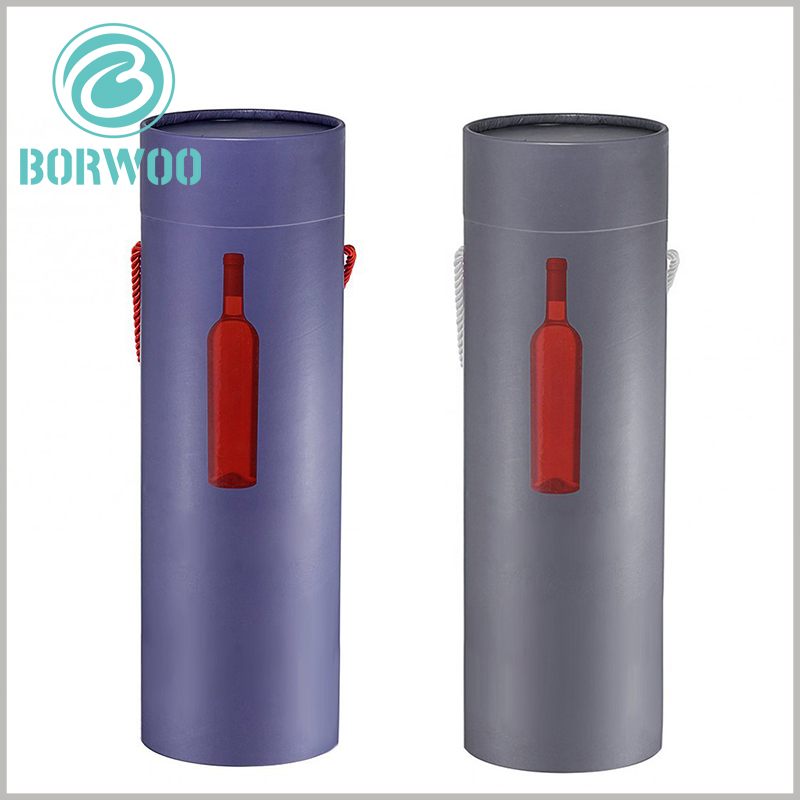 Custom Large cardboard tube for wine packaging.what it has is simple but very modern, in accordance to young generation’s style of self-expression and simplicity.