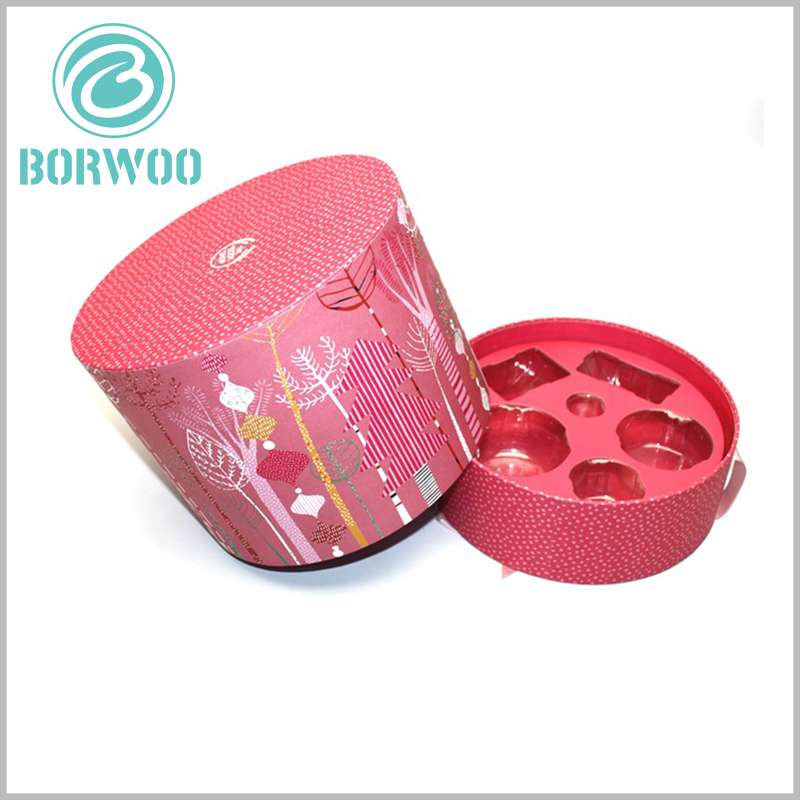Custom Large diameter cardboard tube packaging Boxes with blister.The insert inside the package can well protect the product from damage and maintain the stability of the product