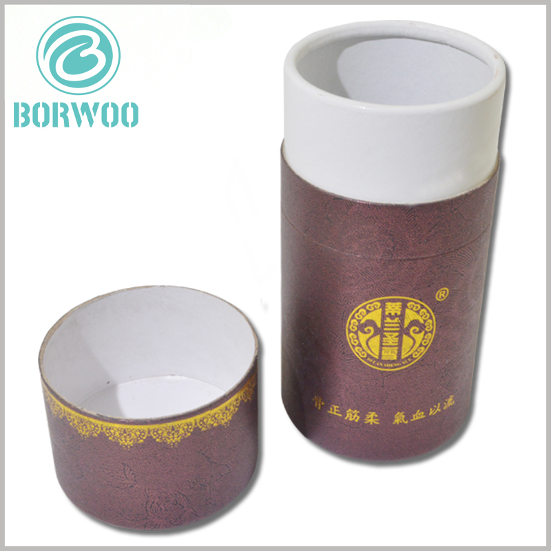 Custom Large round boxes packaging for essential oil