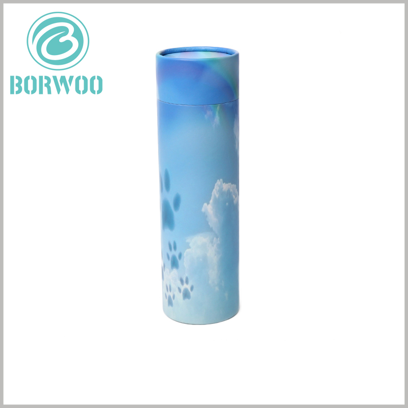 Custom Printable long cardboard tube packaging with ideas.Promote the promotion of products and brands with creatively designed packaging