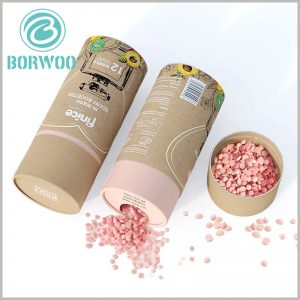 Custom biodegradable cardboard tube packaging for scent booster