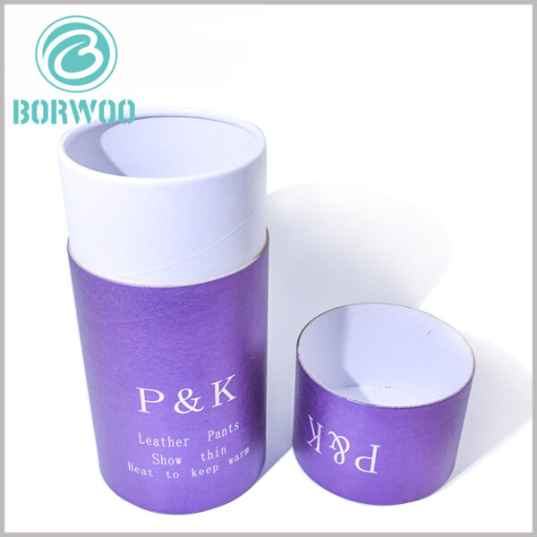 Custom cardboard tube boxes for Pants packaging