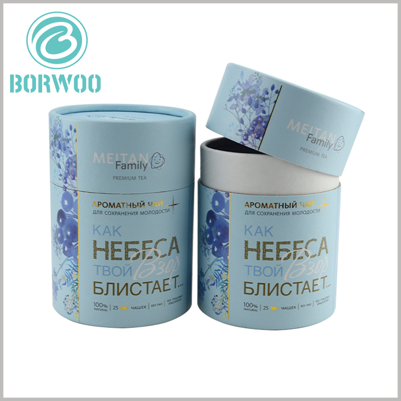 Custom fashion printed cardboard round boxes packaging korea